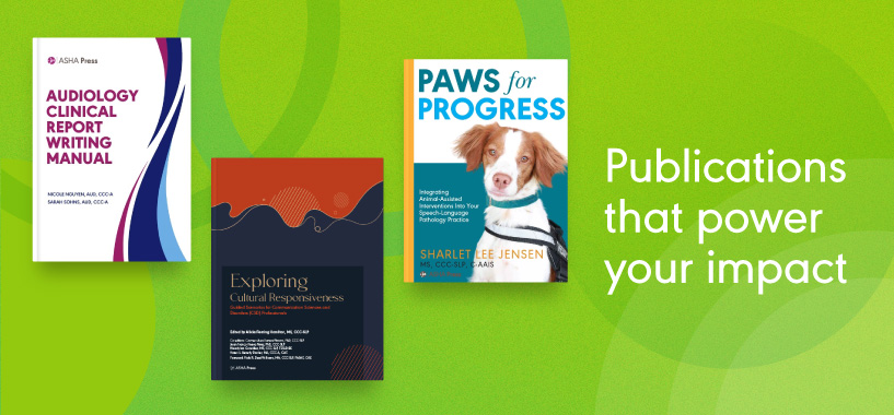 Publications for AUDs and SLPs
