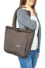 ASHA Puffer Laptop Tote